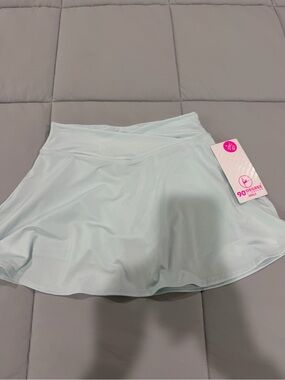 90 Degree By Reflex Light Blue Active Skort